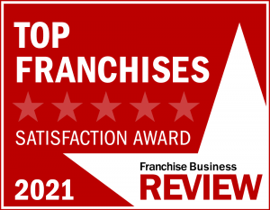 top franchises satisfaction award logo
